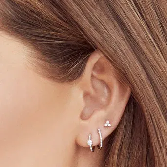 0.15ctw Diamond Stud Earring, Yellow Gold