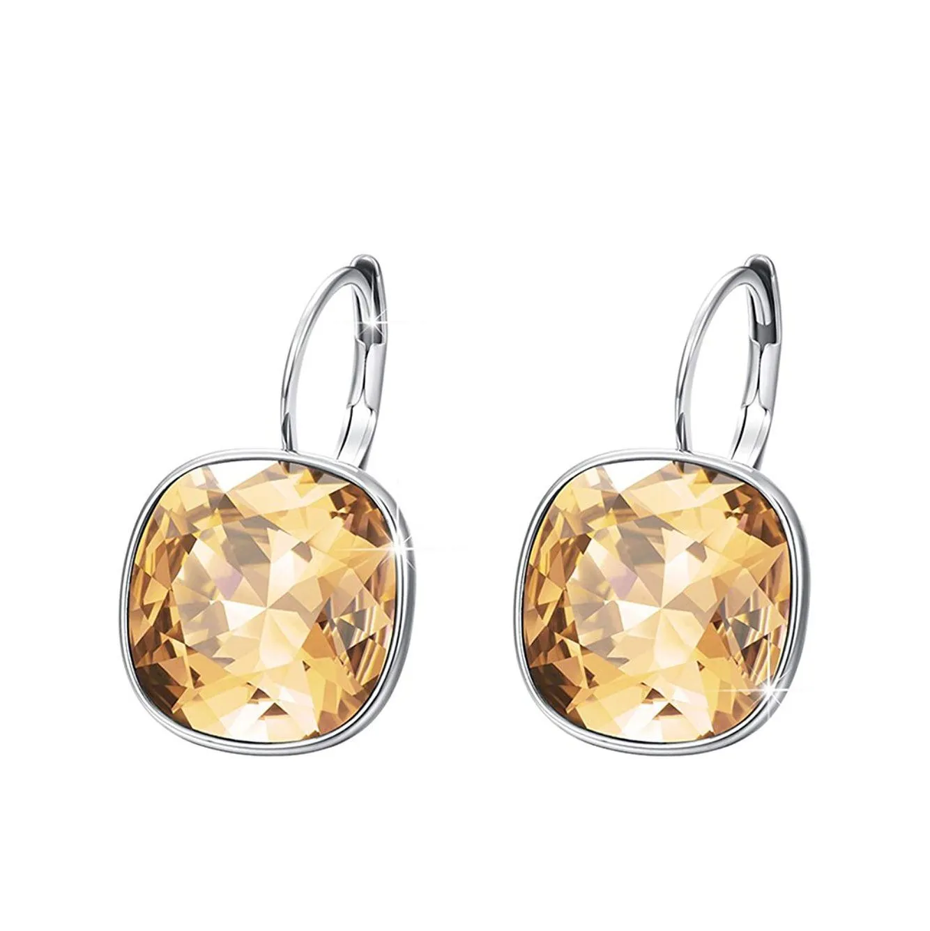 0.55 CT Mini Bella Leverback Earring - 4 Options Available ITALY