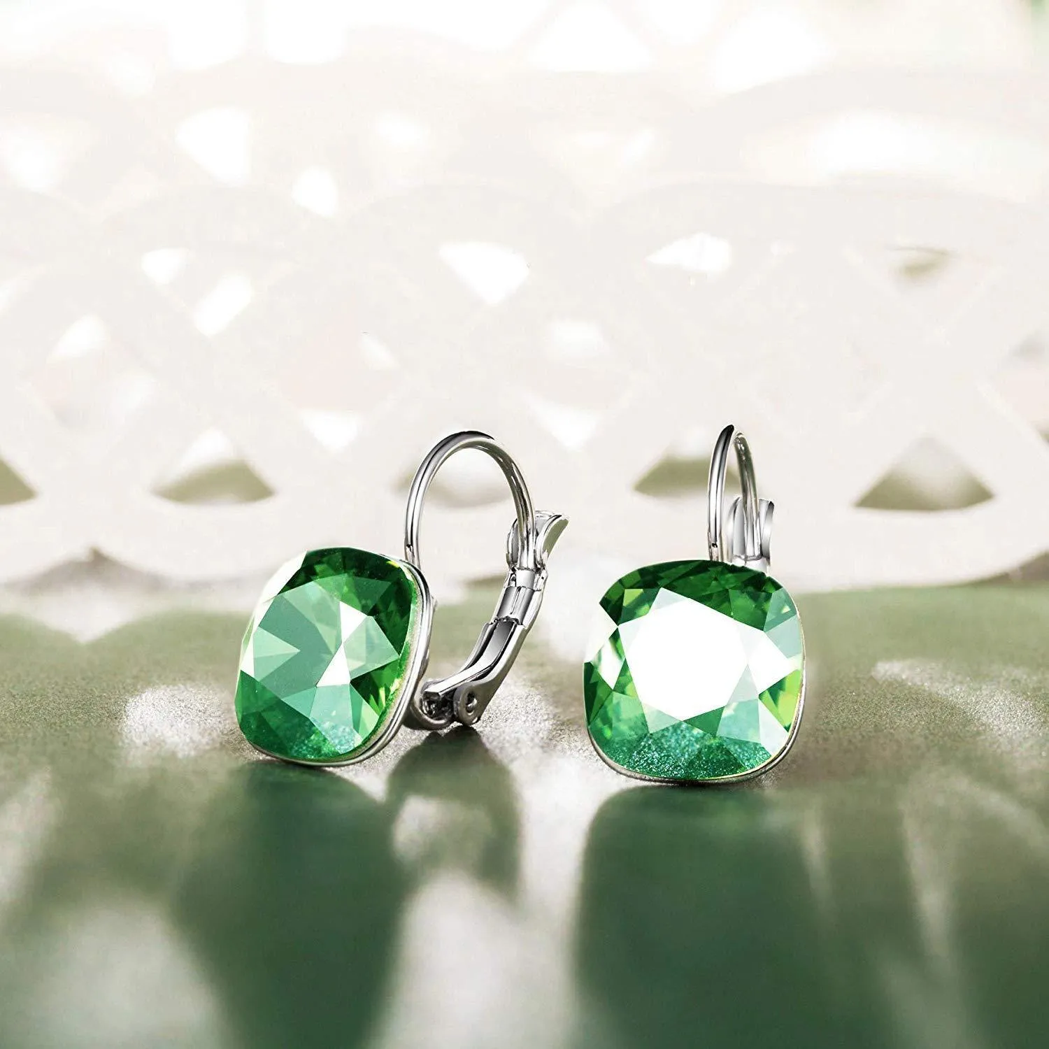 0.55 CT Mini Bella Leverback Earring - 4 Options Available ITALY