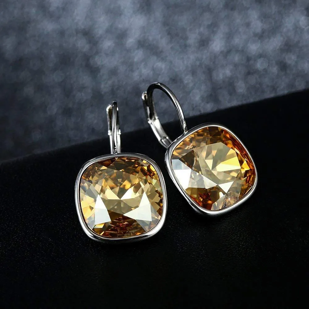 0.55 CT Mini Bella Leverback Earring - 4 Options Available ITALY