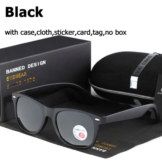2017 fashion classic HD Polarized UV400 Sunglasses men Cool driving fashion vintage brand women wayfar Sun Glasses oculos de sol