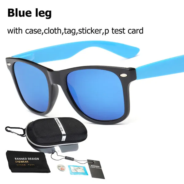 2017 fashion classic HD Polarized UV400 Sunglasses men Cool driving fashion vintage brand women wayfar Sun Glasses oculos de sol