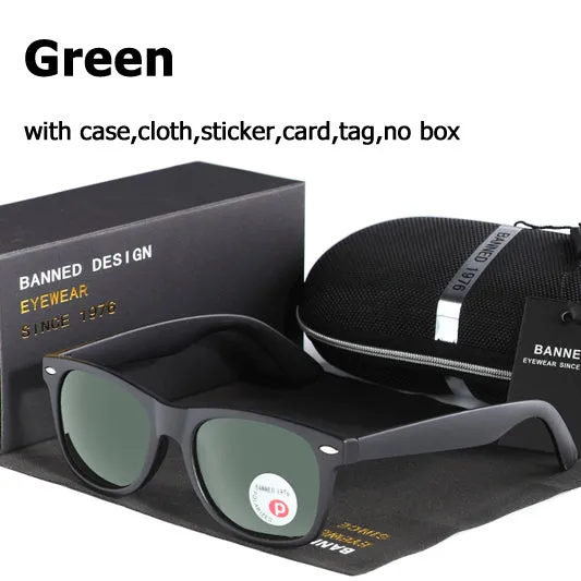 2017 fashion classic HD Polarized UV400 Sunglasses men Cool driving fashion vintage brand women wayfar Sun Glasses oculos de sol