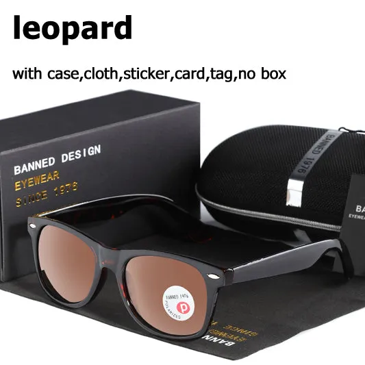 2017 fashion classic HD Polarized UV400 Sunglasses men Cool driving fashion vintage brand women wayfar Sun Glasses oculos de sol