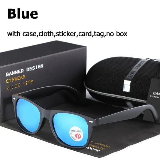 2017 fashion classic HD Polarized UV400 Sunglasses men Cool driving fashion vintage brand women wayfar Sun Glasses oculos de sol