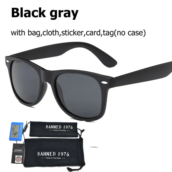 2017 fashion classic HD Polarized UV400 Sunglasses men Cool driving fashion vintage brand women wayfar Sun Glasses oculos de sol