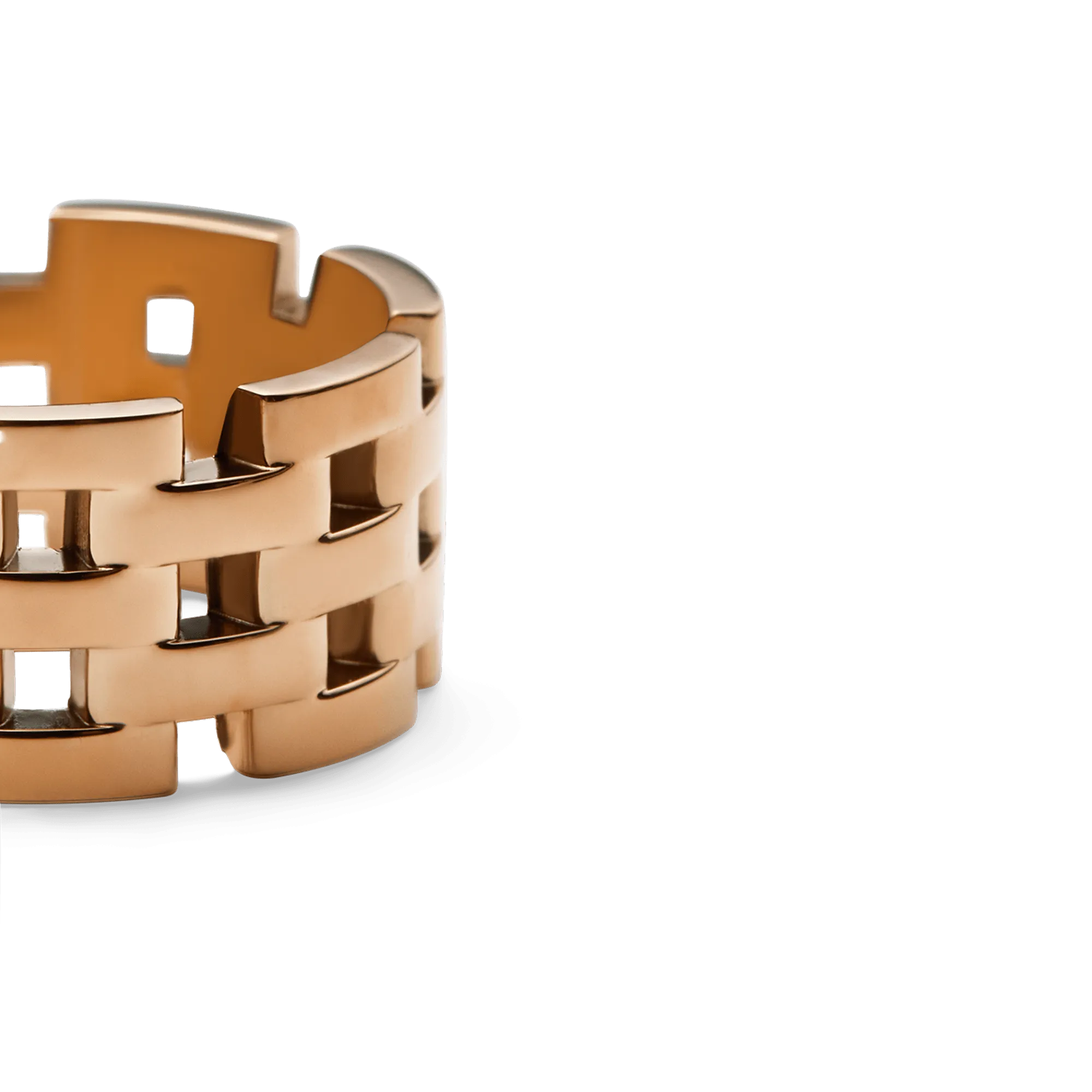 5-Link Ring Rose Gold