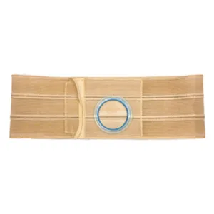 5" Beige, Regular Elastic, Flat Panel Belt, 2X-Large, 2-3/4" Center Opening