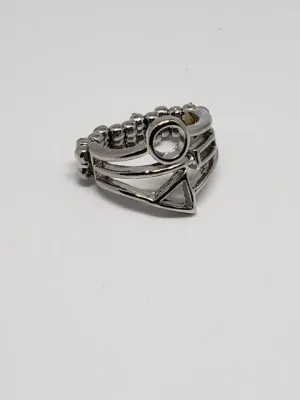 Better Shape Up Silver Ring - Paparazzi Accessories