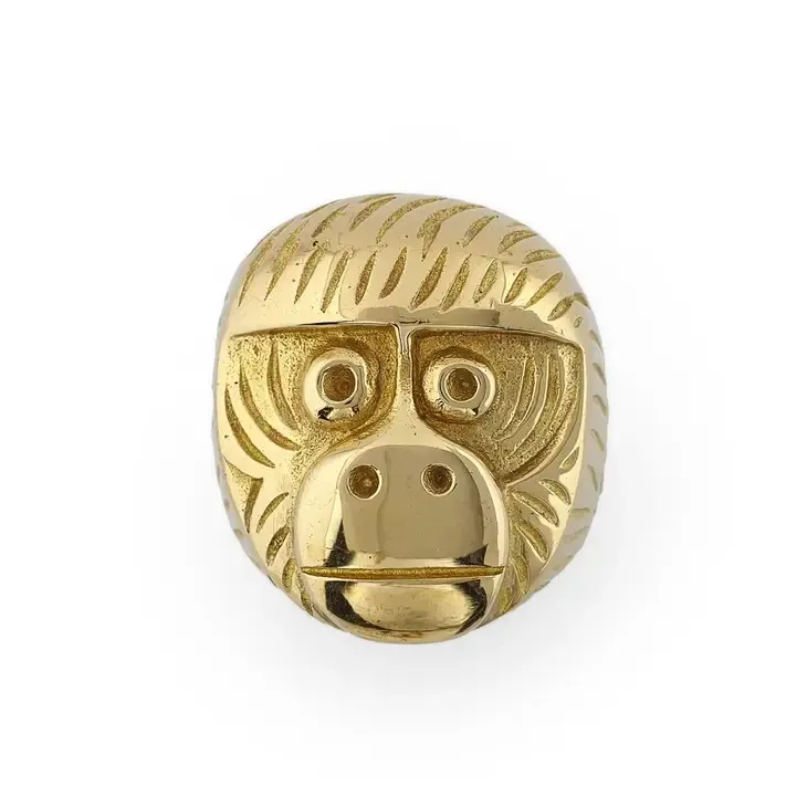 Brass Monkey Ring (Size Options)