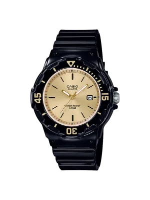Casio Analog Black resin Band Watch LRW200H-9E