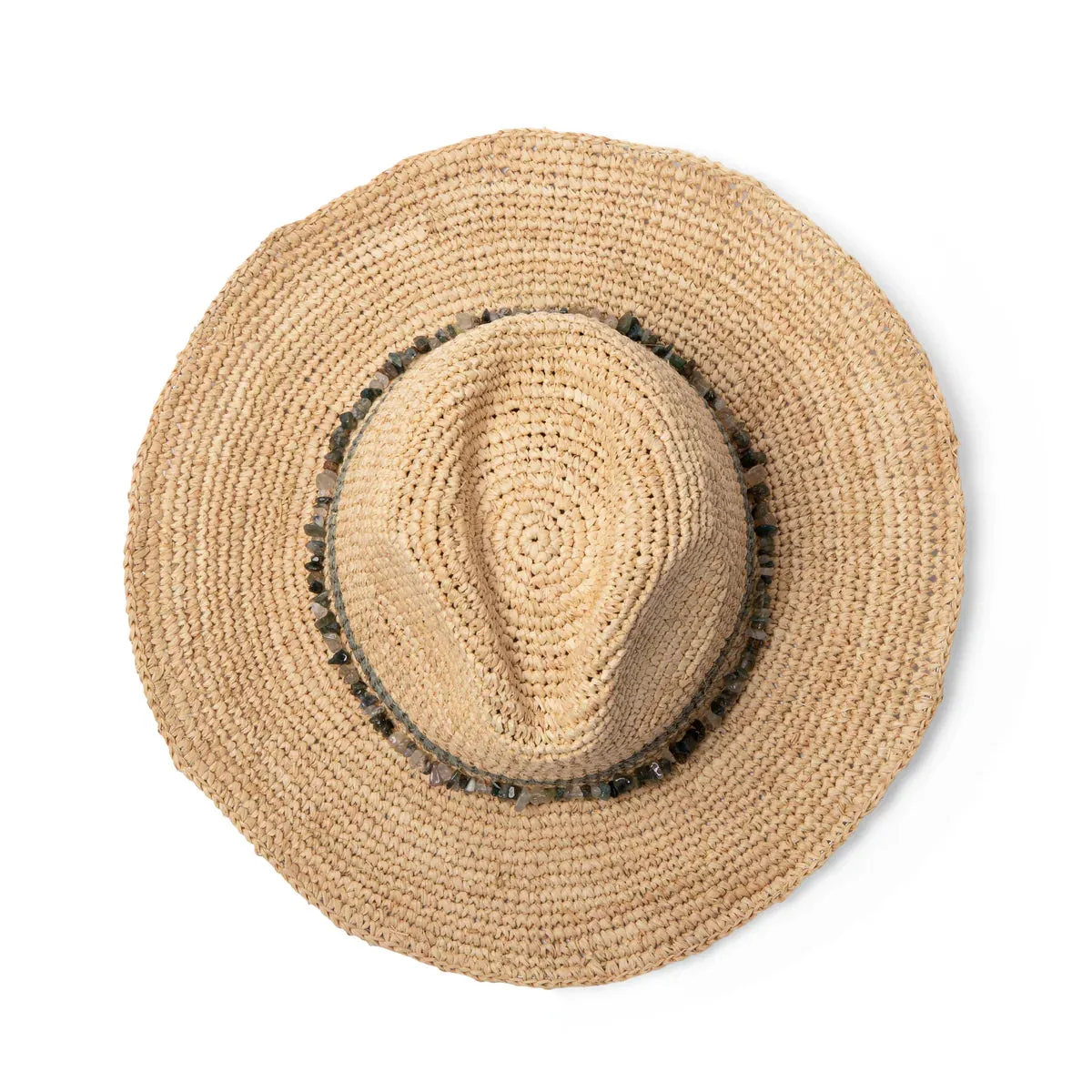 Castaway Handwoven Raffia Cowboy