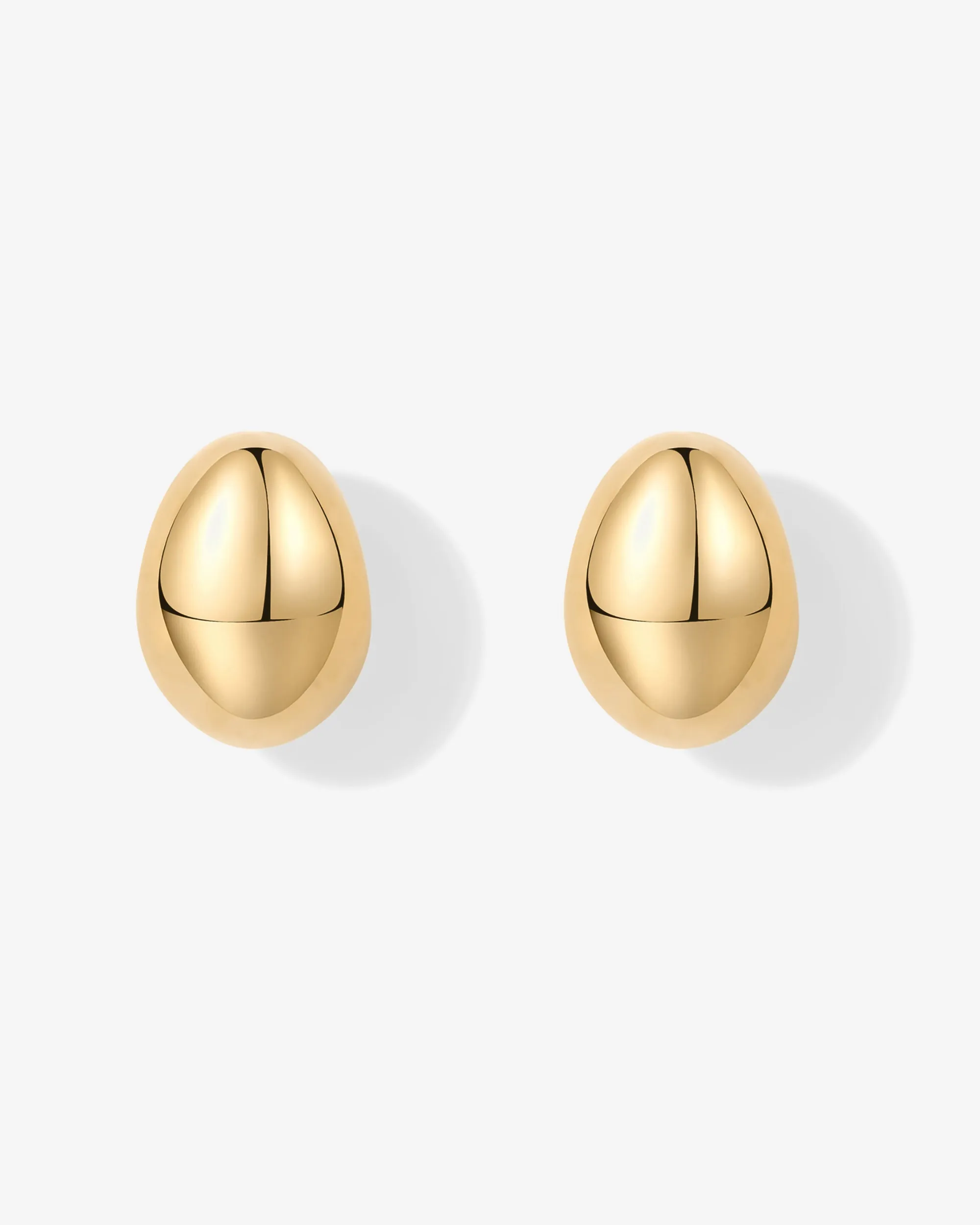 Chunky Dome Hoop Earrings