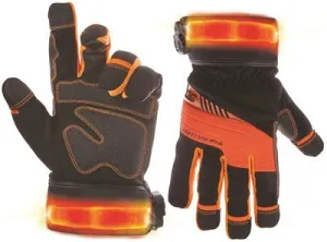 Clc Safety Viz Illuminated Pro Gloves Large