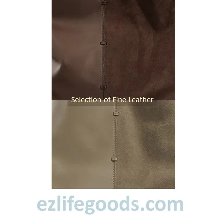 Cowhide Leather Suede Shouchy Tote- Ladies Work Tote Hobo Bag