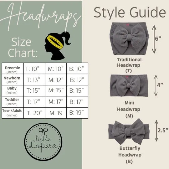 Cozy Ribbed Purple Headwrap