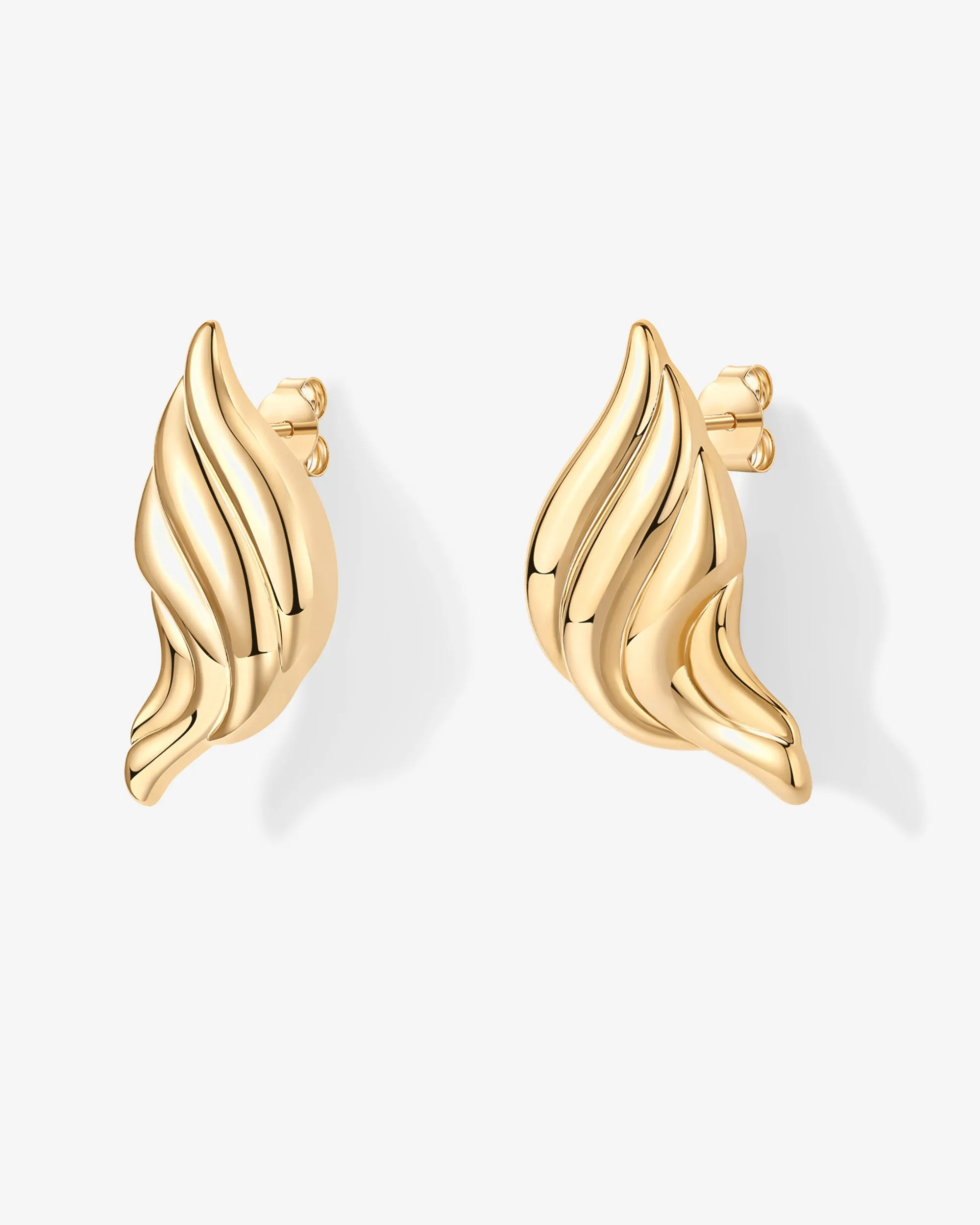 Croissant Stud Earrings