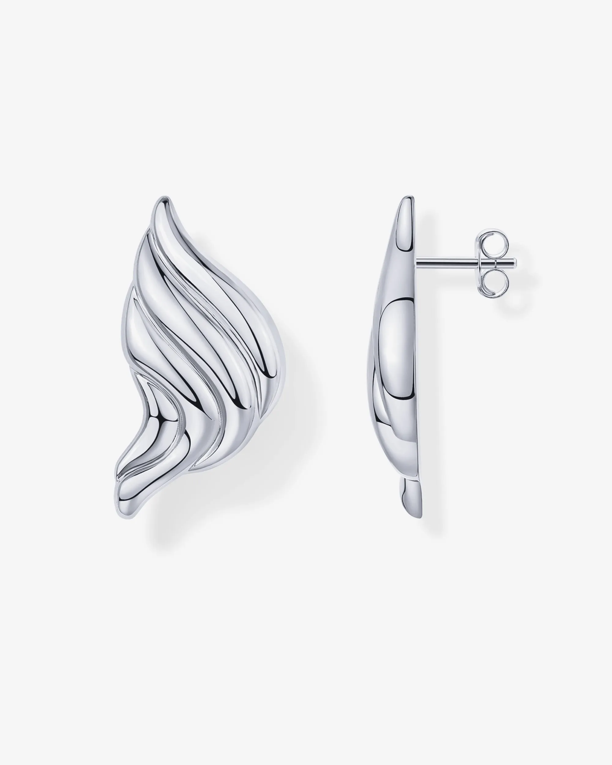 Croissant Stud Earrings