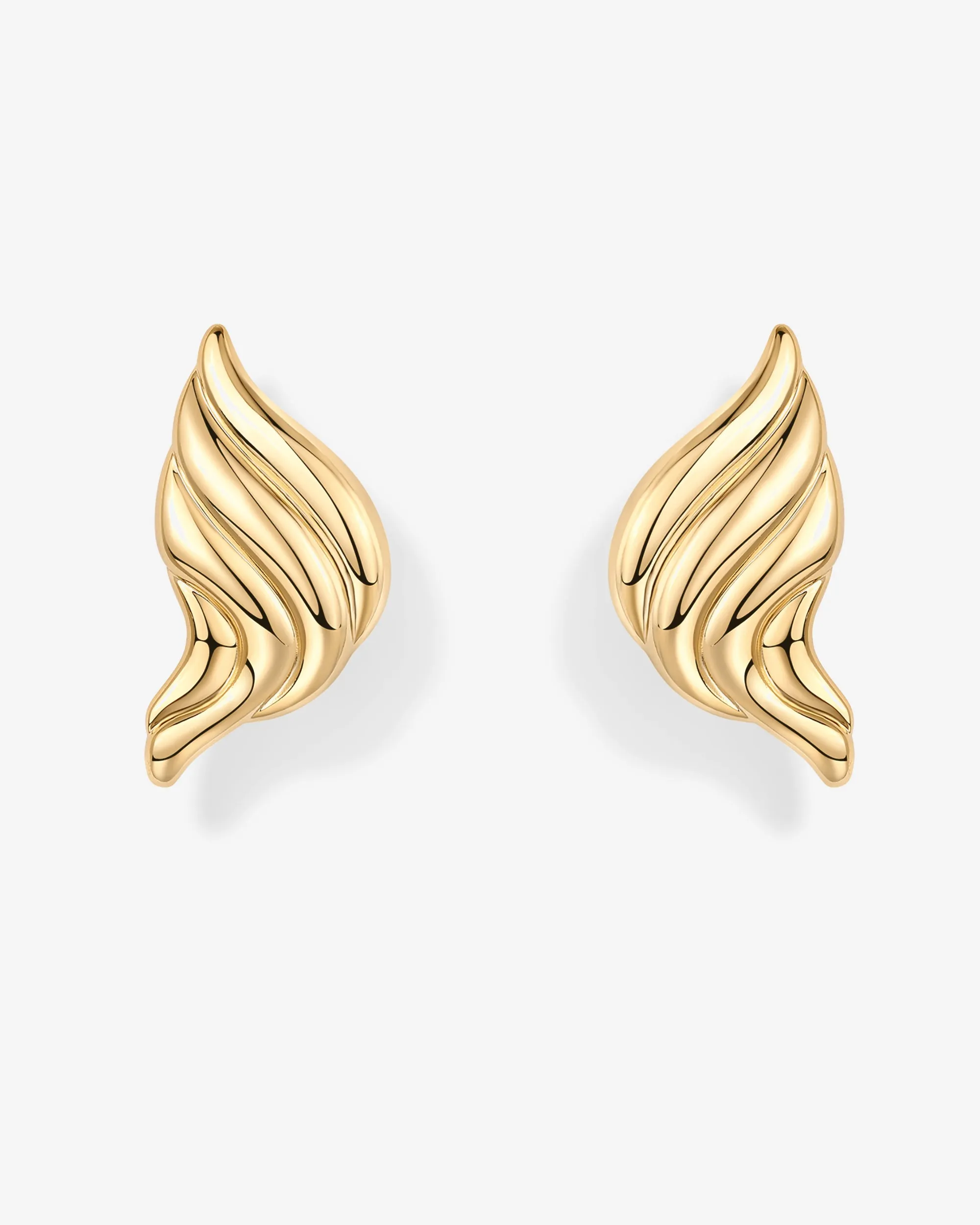 Croissant Stud Earrings