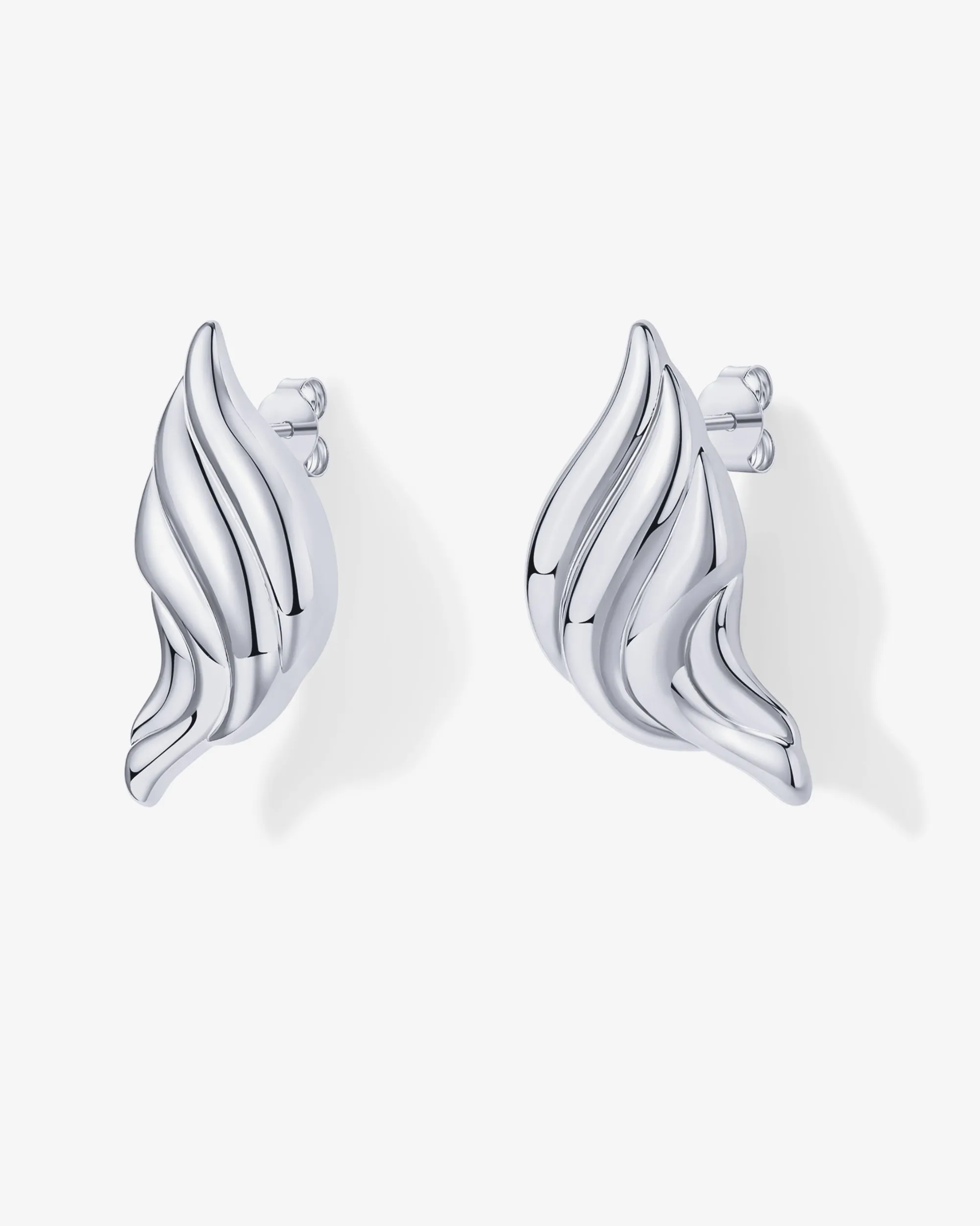 Croissant Stud Earrings