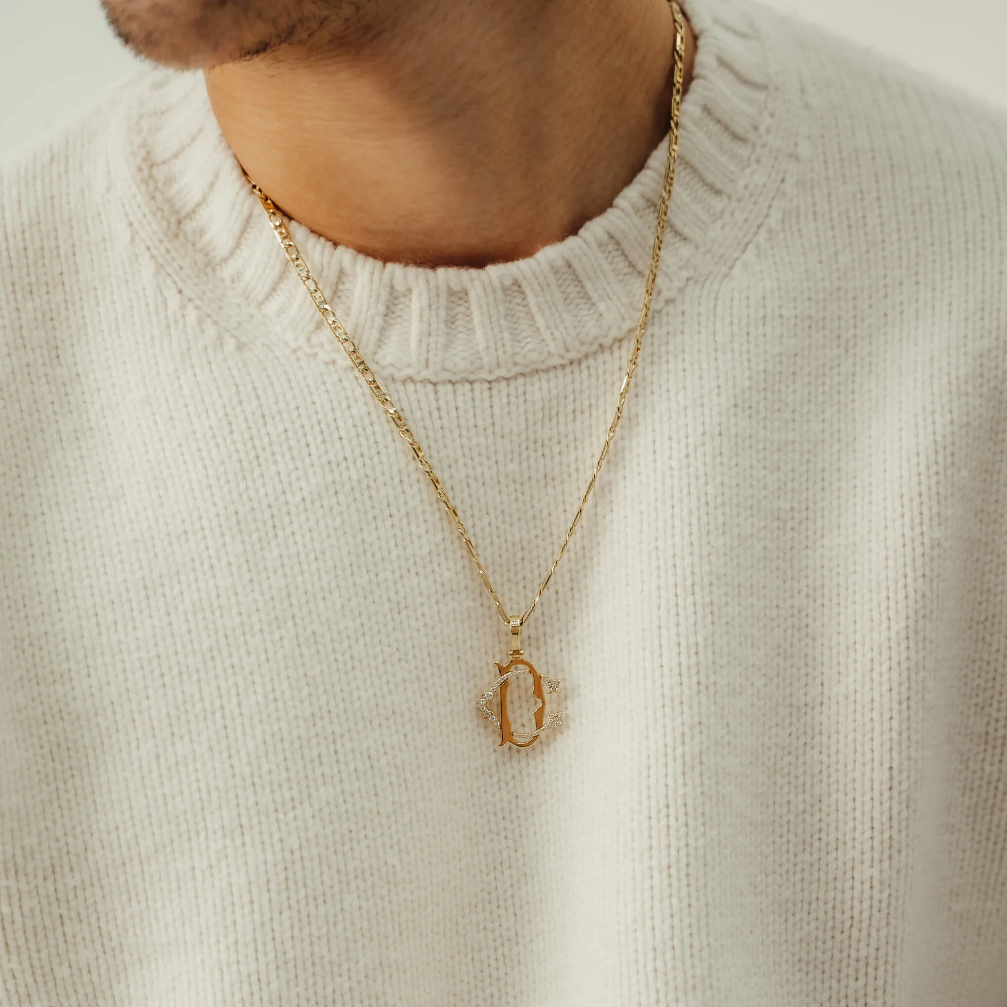 Daniels Personalizable Initial Pendant