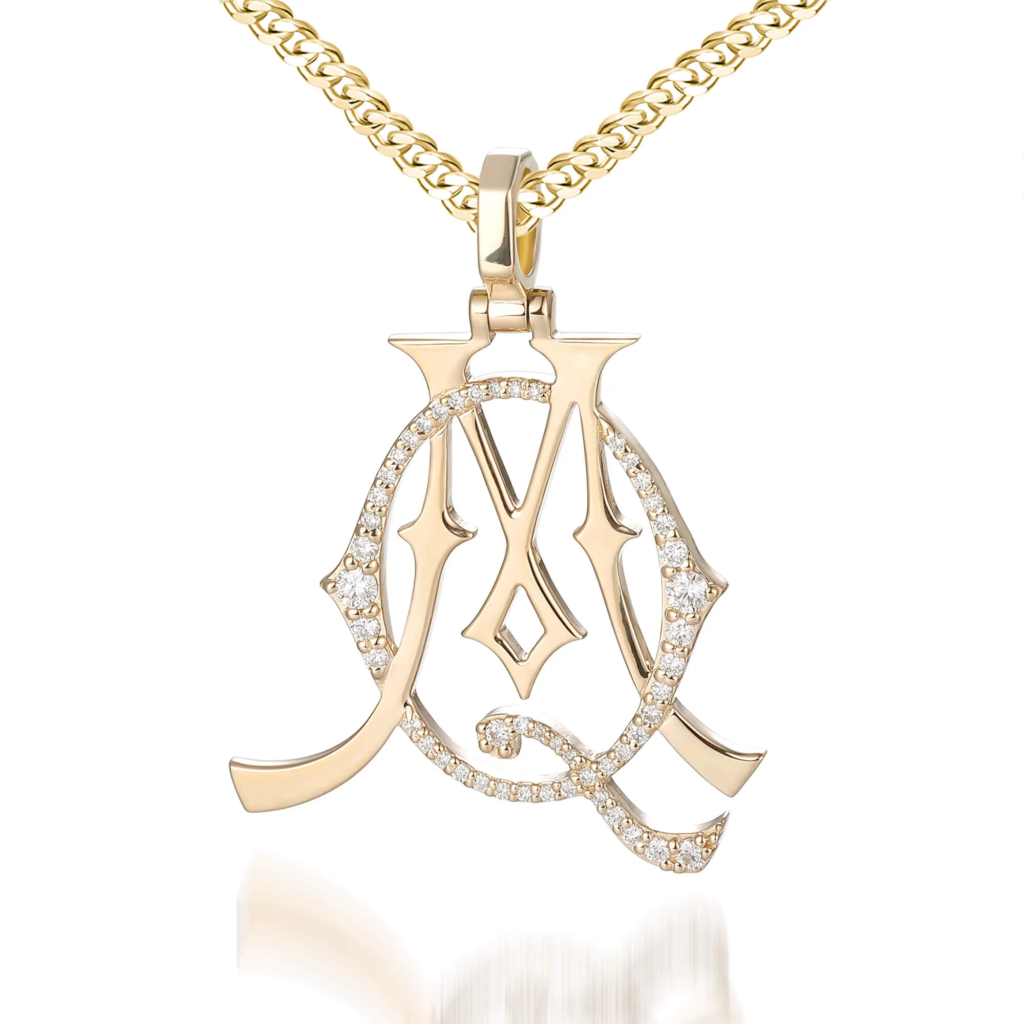 Daniels Personalizable Initial Pendant