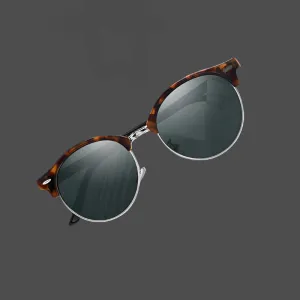 Designer Men Women Classic Retro Rivet Polarized Unisex Glasses Fashion Eyewear UV400 Protection Sunglasses