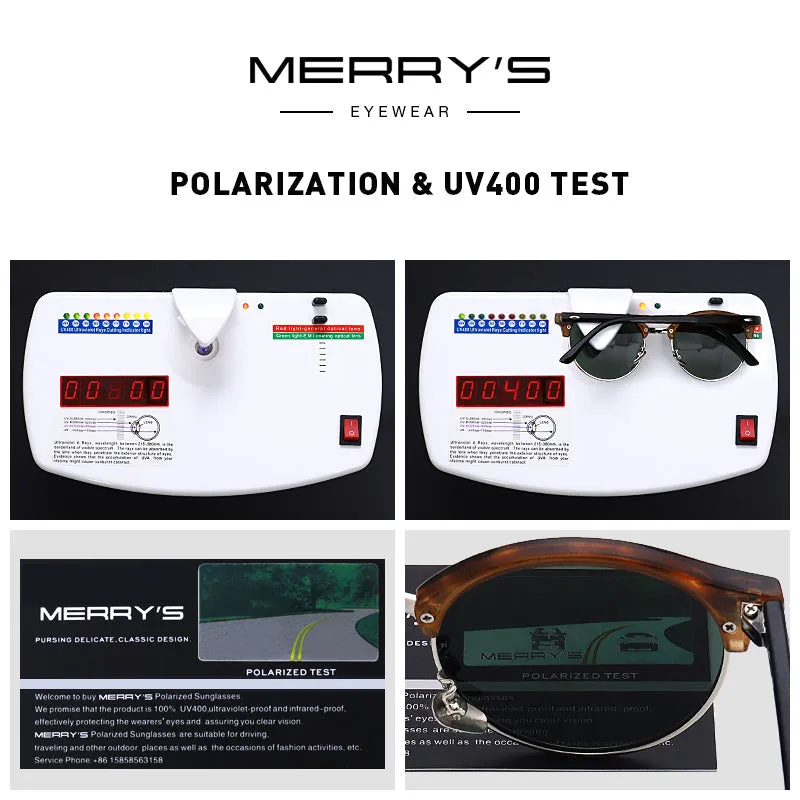 Designer Men Women Classic Retro Rivet Polarized Unisex Glasses Fashion Eyewear UV400 Protection Sunglasses