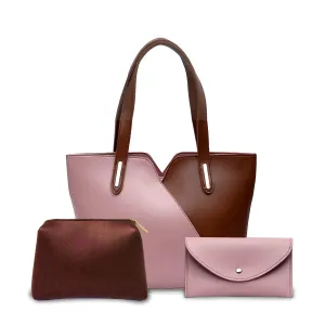 Double Tone Pink 3Pc Set