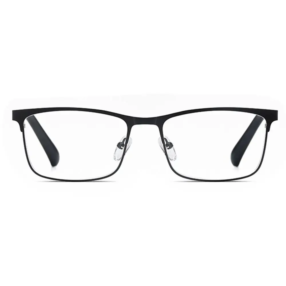 Fashion Metal Frame Simple Vintage Business Reading Glasses Anti-Blue Light Ultra Light Glasses Eye Protection For Men Women