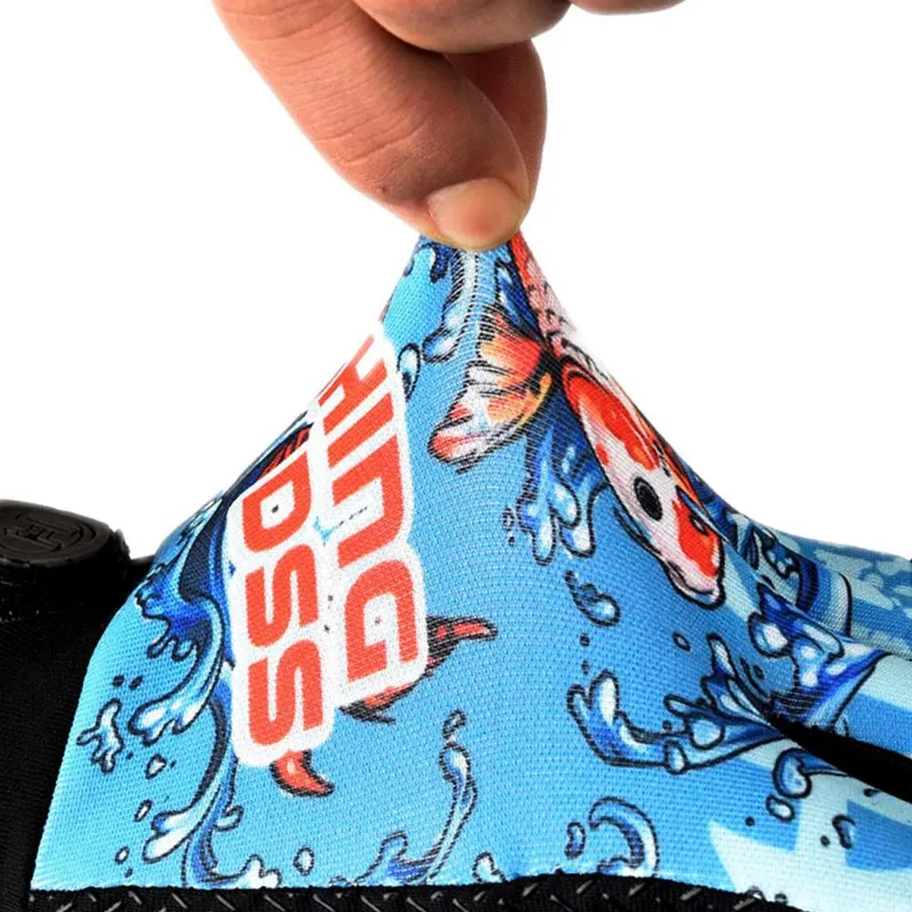 Fishing Gloves Outdoor Anti-slip 3 Fingers Cut Fishing Gloves Survival Camping Hiking Cycling Rescue Gloves Fishing Accessories