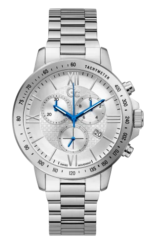 GC Silver Dial Quartz Chronograph Men Watch - Y91004G1MF