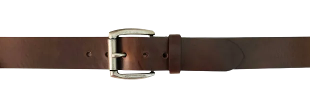 Gem Dandy Men's Brown Top Grain Leather Belt