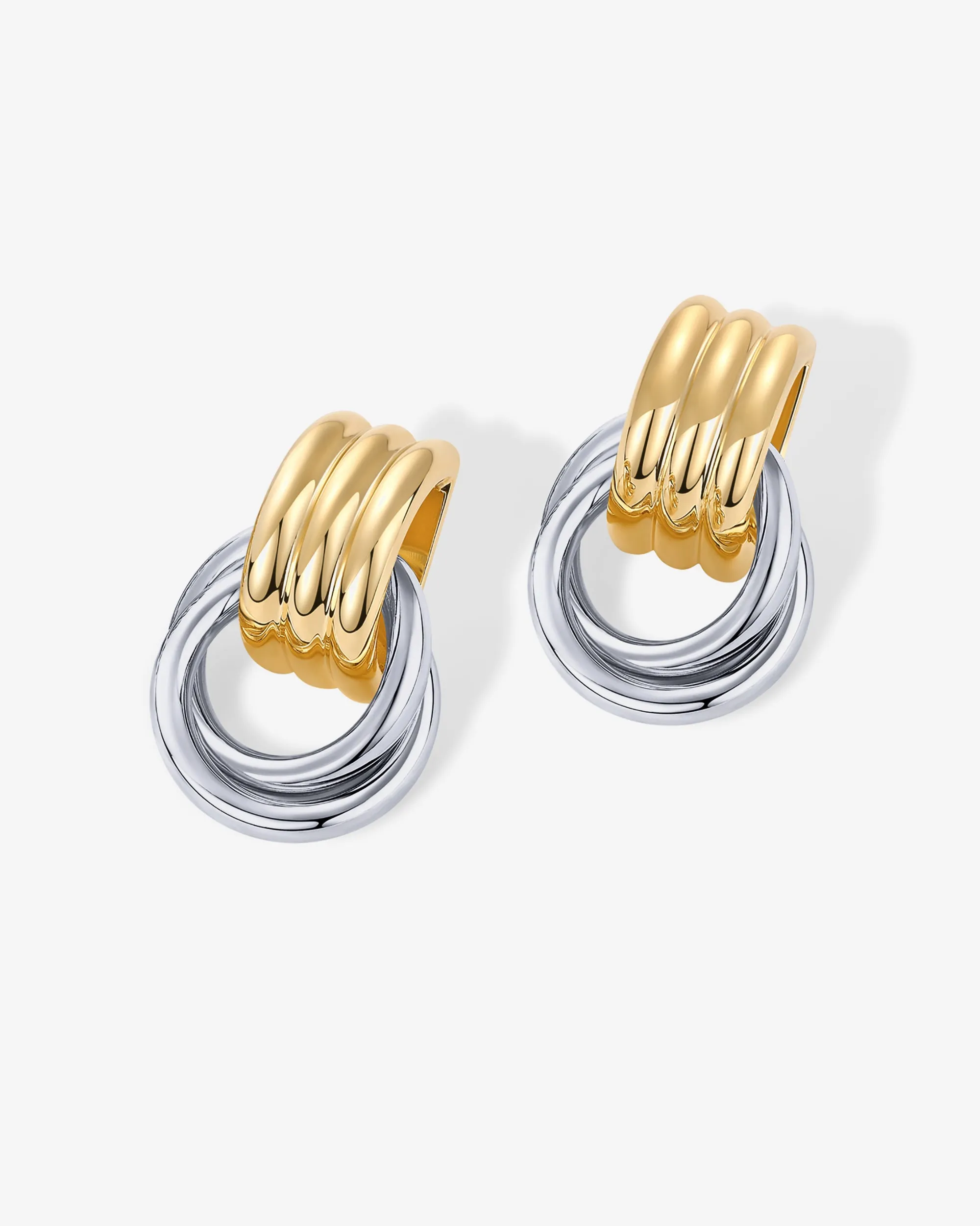 Geometric Dangle Earrings