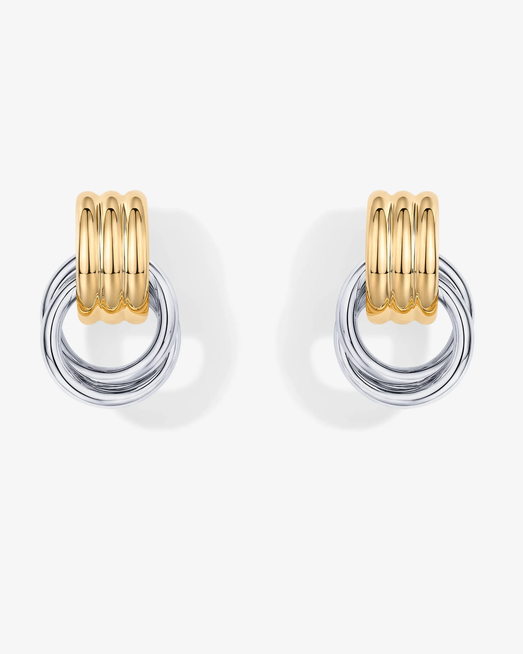 Geometric Dangle Earrings