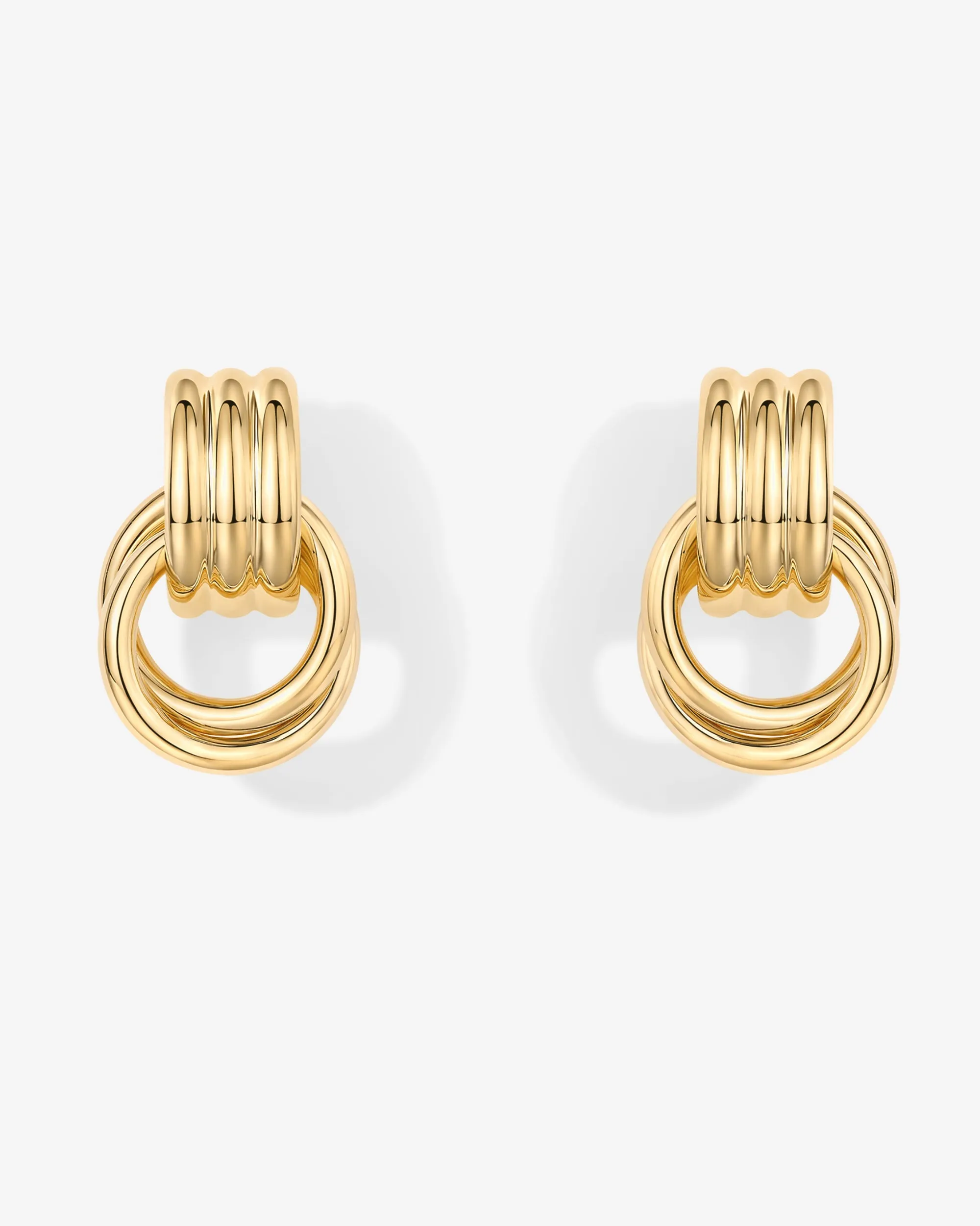 Geometric Dangle Earrings