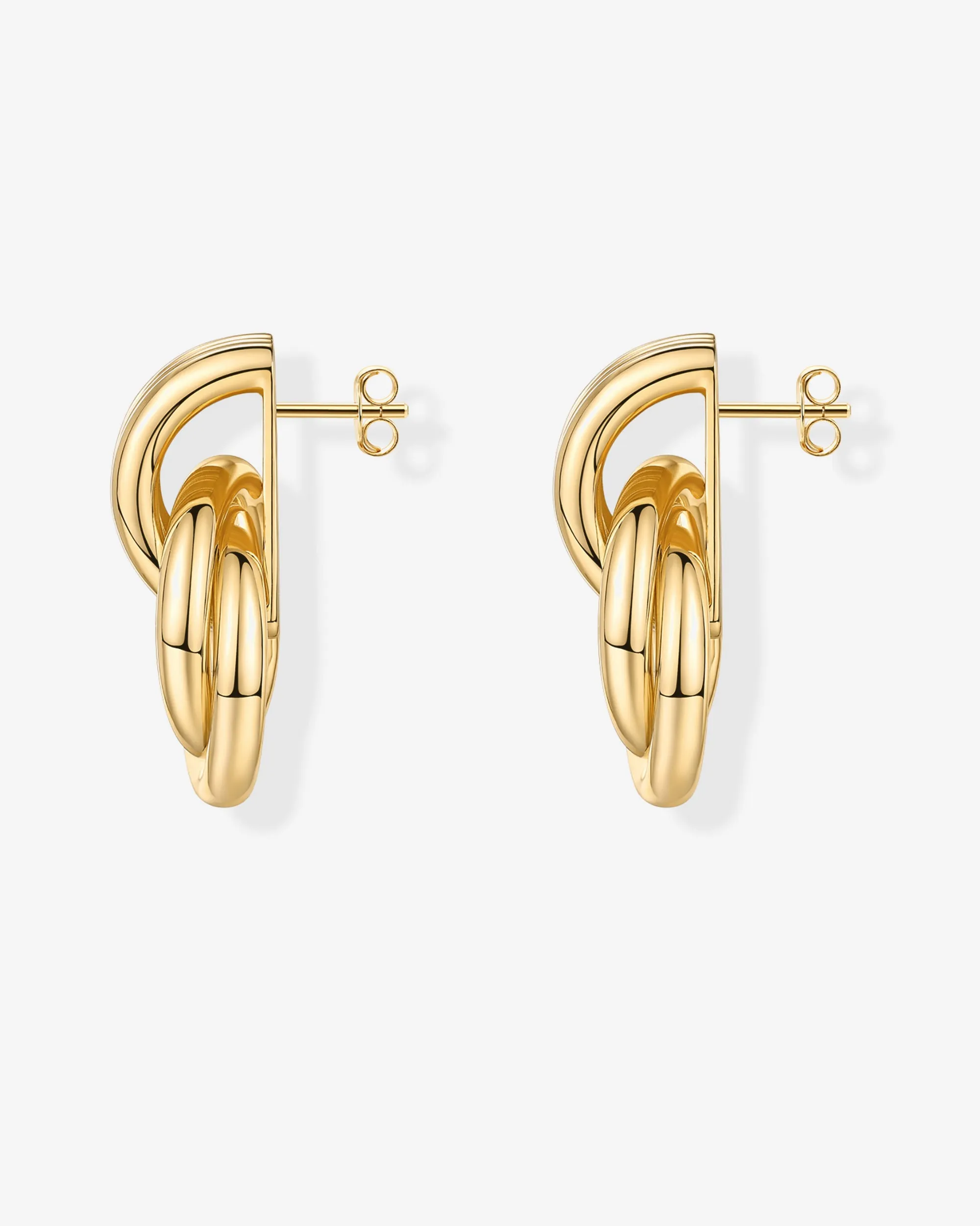 Geometric Dangle Earrings