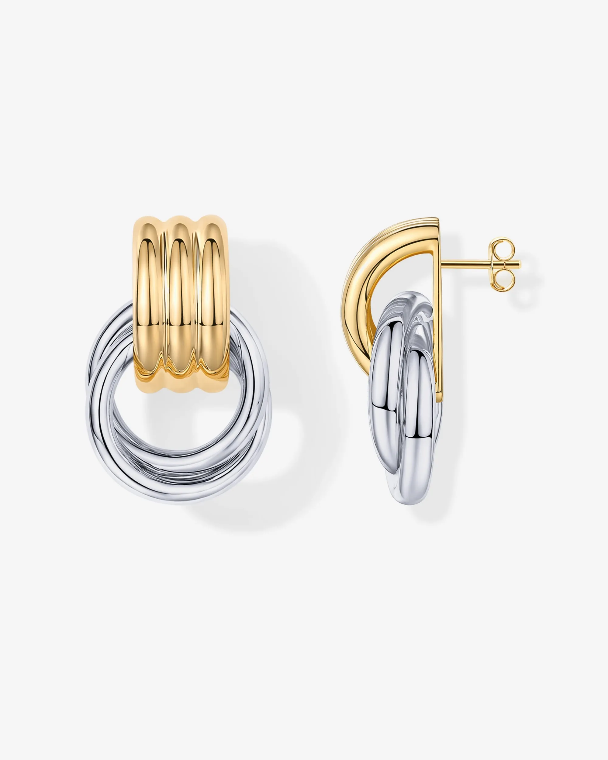 Geometric Dangle Earrings