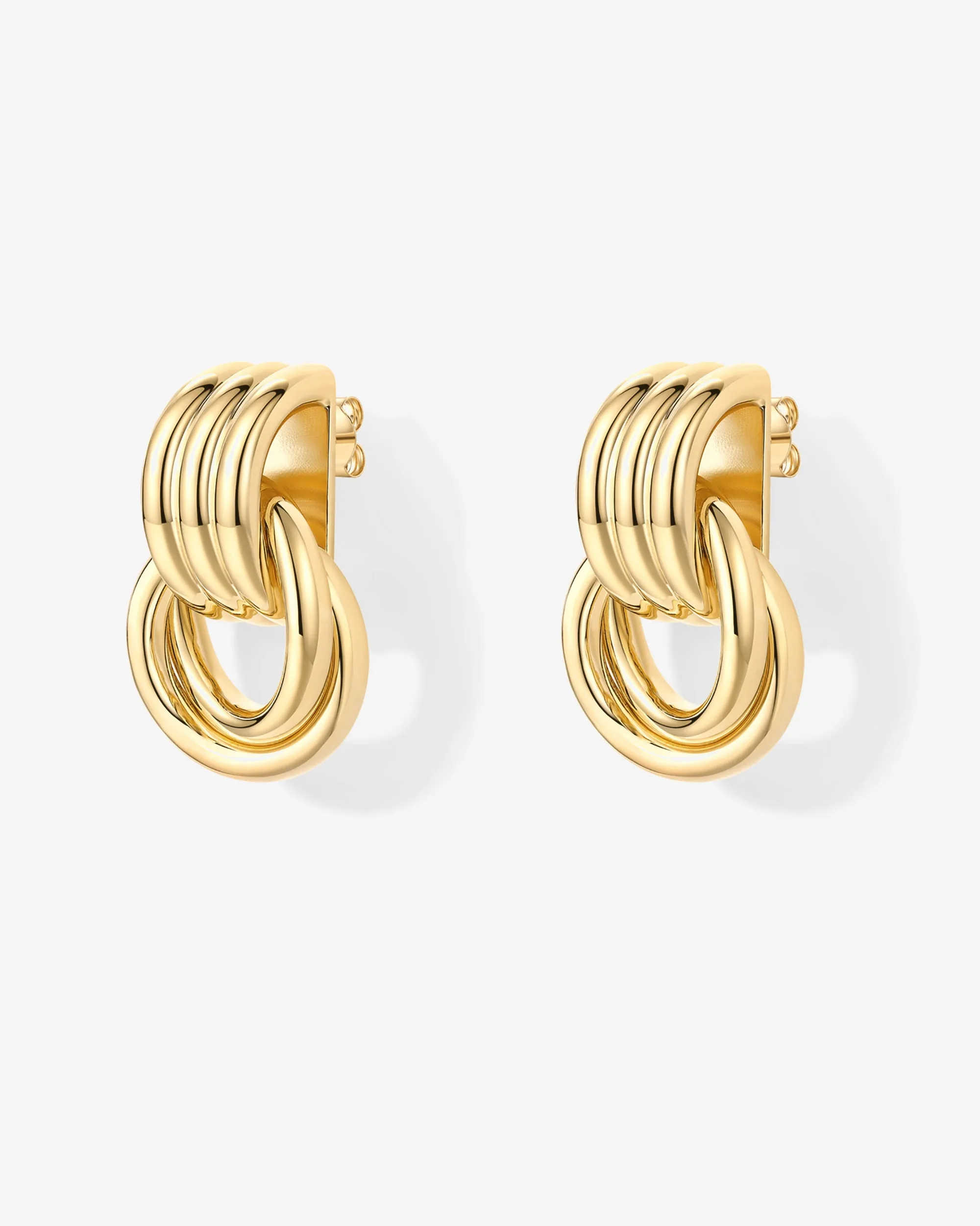 Geometric Dangle Earrings