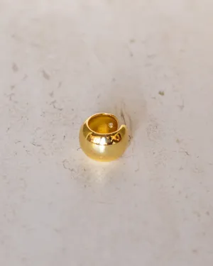 Gold Ball Ear Cuff