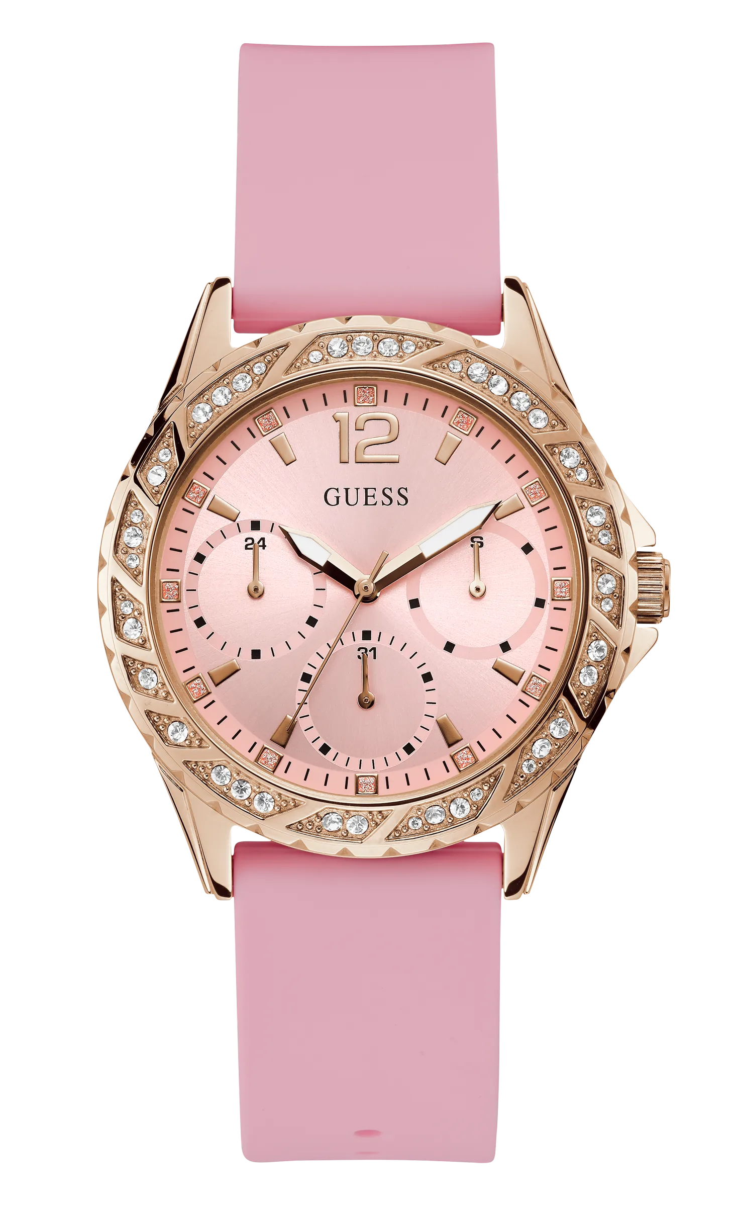 Guess Ladies Color Analog Watch - W0032L9