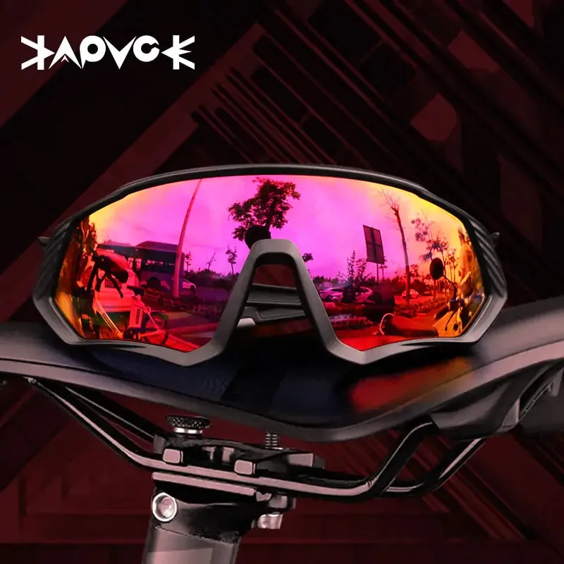 High-Definition Cycling Sunglasses with UV Protection, Polarized Lenses, and Non-Slip TR90 Frame for Enhanced Vision and Comfort