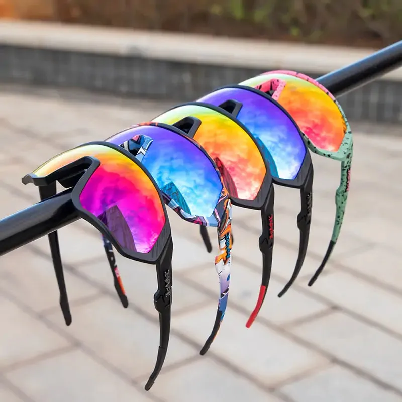 High-Definition Cycling Sunglasses with UV Protection, Polarized Lenses, and Non-Slip TR90 Frame for Enhanced Vision and Comfort