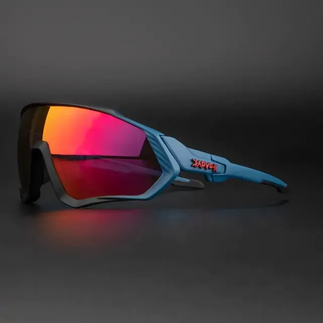 High-Definition Cycling Sunglasses with UV Protection, Polarized Lenses, and Non-Slip TR90 Frame for Enhanced Vision and Comfort