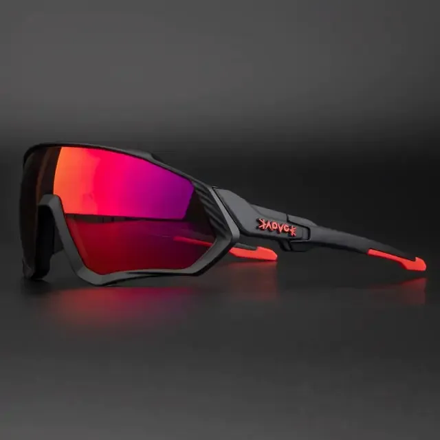 High-Definition Cycling Sunglasses with UV Protection, Polarized Lenses, and Non-Slip TR90 Frame for Enhanced Vision and Comfort
