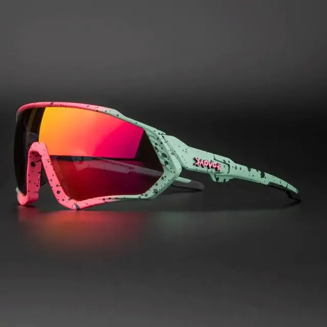 High-Definition Cycling Sunglasses with UV Protection, Polarized Lenses, and Non-Slip TR90 Frame for Enhanced Vision and Comfort