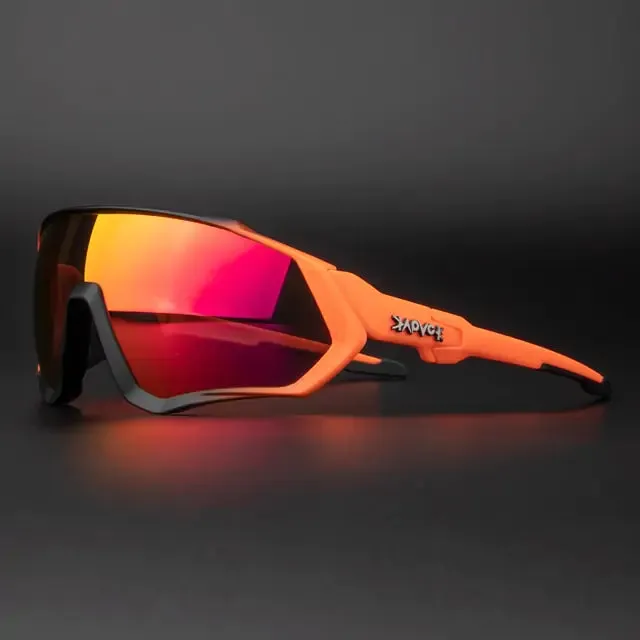 High-Definition Cycling Sunglasses with UV Protection, Polarized Lenses, and Non-Slip TR90 Frame for Enhanced Vision and Comfort