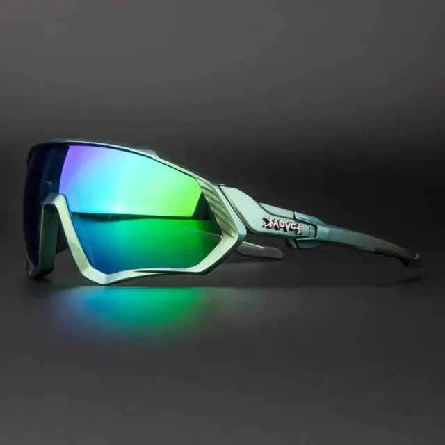 High-Definition Cycling Sunglasses with UV Protection, Polarized Lenses, and Non-Slip TR90 Frame for Enhanced Vision and Comfort