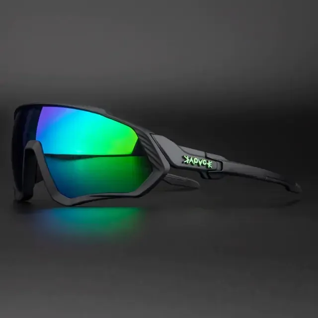 High-Definition Cycling Sunglasses with UV Protection, Polarized Lenses, and Non-Slip TR90 Frame for Enhanced Vision and Comfort