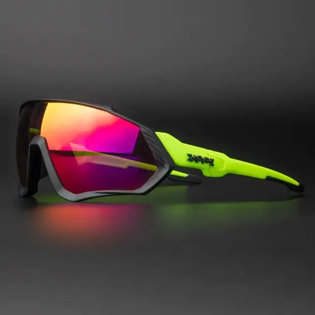 High-Definition Cycling Sunglasses with UV Protection, Polarized Lenses, and Non-Slip TR90 Frame for Enhanced Vision and Comfort